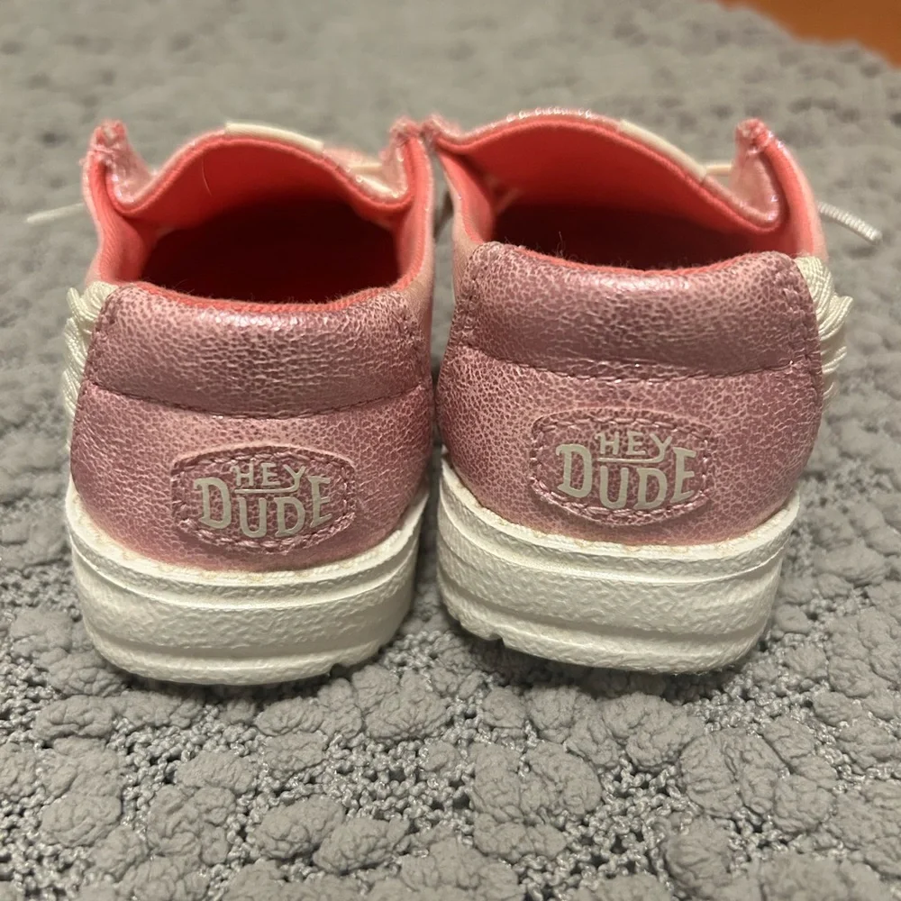 Hey Dude Toddler Glittery Pink